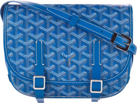 goyard strap bag.